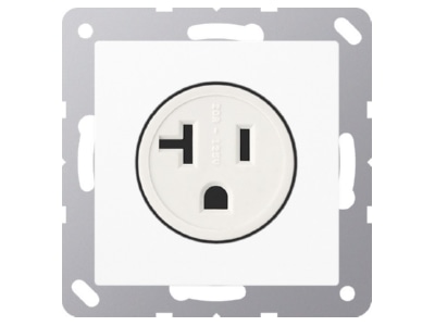 Product image Jung A 521 20 WW Socket outlet  receptacle  NEMA white
