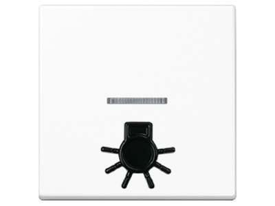 Product image Jung A 590 L1KO WW Cover plate for switch push button white
