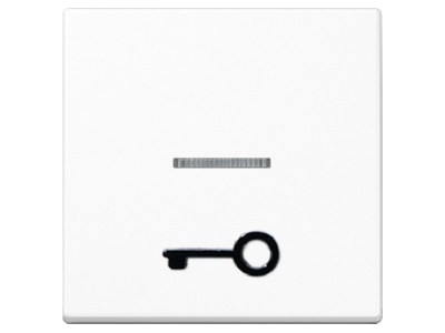 Product image Jung A 590 T1KO WW Cover plate for switch push button white
