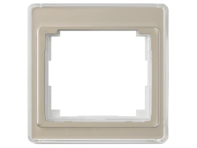 Produktbild Jung SL 581 GB Rahmen 1 fach gold brz senkrecht