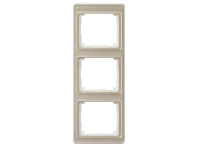 Produktbild Jung SL 583 GB Rahmen 3 fach gold brz senkrecht