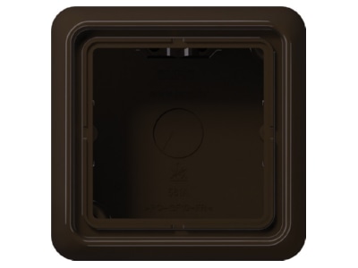 Product image Jung CD 581 A BR Surface mounted housing 1 gang brown
