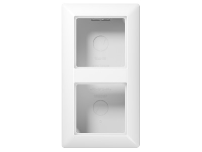 Product image Jung AS 582 A WW Surface mounted housing 2 gang white
