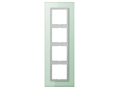 Produktbild Jung LSP 984 GLAS Rahmen 4 fach mt ws waage senkrecht