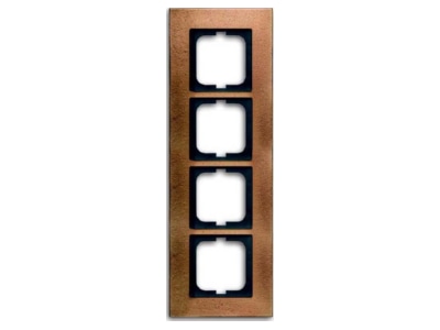 Produktbild Busch Jaeger 1724 821 Rahmen 4 fach bronze