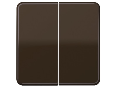 Product image Jung CD 595 BF BR Cover plate for switch push button brown
