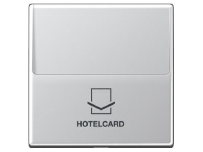 Produktbild Jung A 590 CARD AL Hotelcard Schalter alu ohne Taster Einsatz