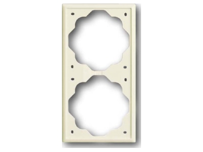 Product image Busch Jaeger 1722 72 Frame 2 gang cream white
