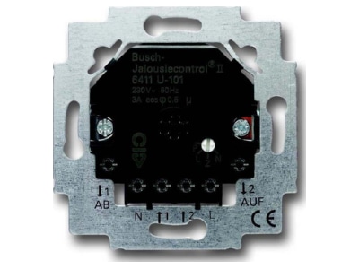 Produktbild Busch Jaeger 6411 U 101 Jalousiecontrol Einsatz 2Schliesser 3A 690VA