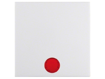 Product image 1 Berker 16218989 Cover plate for switch push button white
