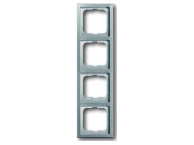 Product image Busch Jaeger 1724 866K Frame 4 gang stainless steel
