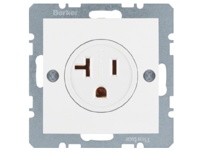 Produktbild 1 Berker 41681909 Steckdose mit Schutzkontakt  USA CANADA  NEMA 5 