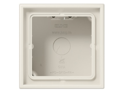 Product image Jung LS 581 A W Surface mounted housing 1 gang
