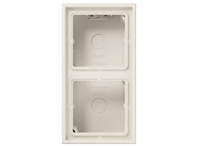 Product image Jung LS 582 A W Surface mounted housing 2 gang
