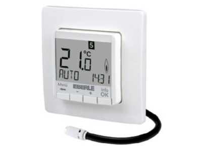 Produktbild Eberle FIT 3 F   weiss UP Uhrenthermostat