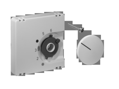 Produktbild 4 Alre it JZ 001 110 Abdeckung 55x55mm perlweiss RAL 1013