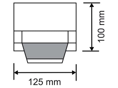 Mazeichnung 1 Busch Jaeger 6868 35 Decken  Eckadapter f Busch Waechter