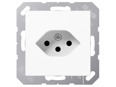 Product image Jung A 1520 13 BF SEV WW Socket outlet  receptacle  white
