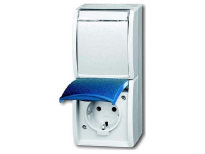 Product image Busch Jaeger 20 02 EWN 53 Socket outlet  receptacle 
