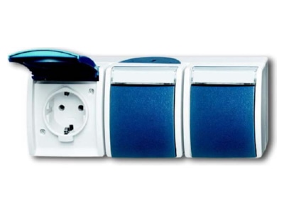 Product image Busch Jaeger 2300 3 EWN 53 Socket outlet  receptacle 
