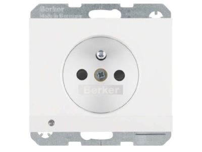 Product image 1 Berker 6765107009 Socket outlet  receptacle  earthing pin
