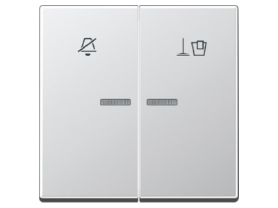 Product image Jung A RU KO5 M AL Cover plate for switch push button
