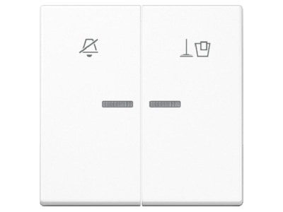 Product image Jung A RU KO5 M WW Cover plate for switch push button white
