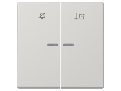 Product image Jung LS RU KO5 M LG Cover plate for switch push button grey
