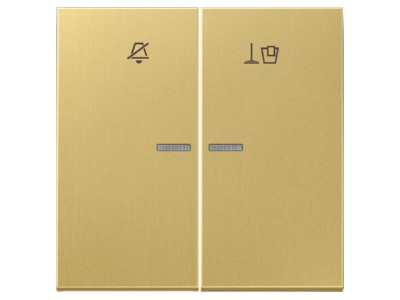 Product image Jung ME RU KO5 M C Cover plate for switch push button brass
