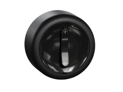 Product image 1 Elso WDE015907 2 pole switch surface mounted black
