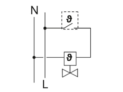 Circuit diagram 1 Alre it SET 31 Thermal servomotor
