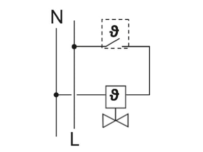 Circuit diagram 1 Alre it SET 32 Thermal servomotor
