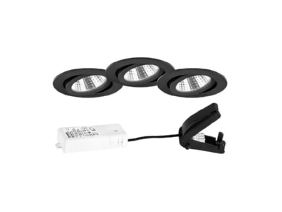 Produktbild Brumberg 39463183S3 LED Strahlerset  Inhalt  3  schwarz