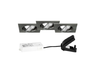 Produktbild Brumberg 39465153S3 LED Strahlerset  Inhalt  3  nickel
