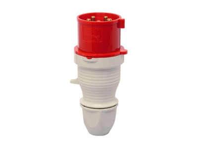 Product image 2 Walther 210SL CEE plug 16A 5p 6h 400 V  50 60 Hz  red
