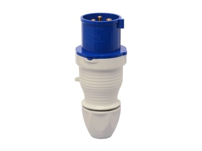 Product image 2 Walther 230306 CEE plug 32A 3p 6h 230 V  50 60 Hz  blue
