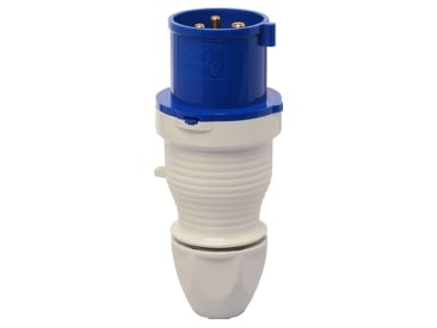 Product image 4 Walther 230306 CEE plug 32A 3p 6h 230 V  50 60 Hz  blue