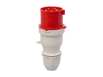Product image 2 Walther 230 CEE plug 32A 5p 6h 400 V  50 60 Hz  red
