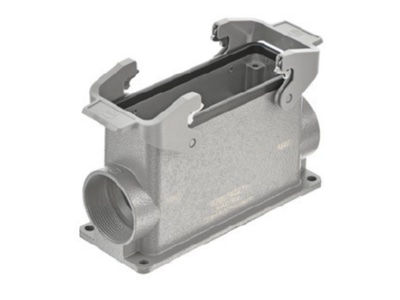 Produktbild 2 Harting 19300240273 Sockelgehaeuse 2xM40 HAN 24B asg2 QB M40