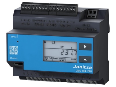 Product image 1 Janitza UMG 604E PRO230V UL  Multifunction measuring instrument
