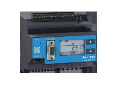 Produktbild 2 Janitza UMG 605 PRO 230V  UL Netzanalysator UL 95  240VAC 135  340D