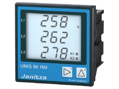 Product image view left 1 Janitza UMG 96RM M  5222069 Multifunction measuring instrument UMG 96RM M 5222069
