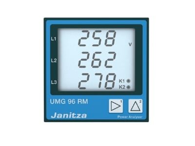 Product image front 1 Janitza UMG 96RM M  5222069 Multifunction measuring instrument UMG 96RM M 5222069
