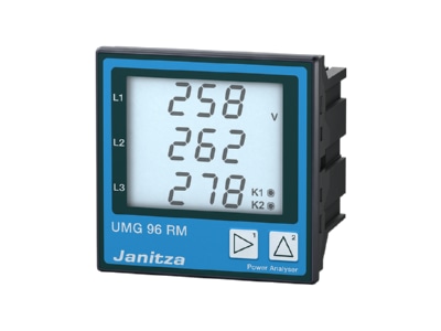 Product image view left 2 Janitza UMG 96RM P  5222064 Multifunction measuring instrument UMG 96RM P 5222064

