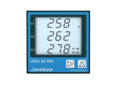 Product image front 1 Janitza UMG 96RM P  5222064 Multifunction measuring instrument UMG 96RM P 5222064
