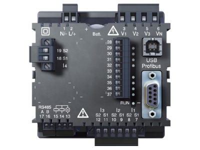 Back view 1 Janitza UMG 96RM P  5222064 Multifunction measuring instrument UMG 96RM P 5222064
