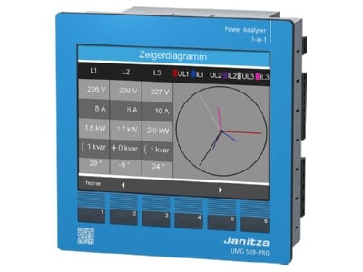 Product image view left 1 Janitza UMG 509  5226001 Multifunction measuring instrument UMG 509 5226001

