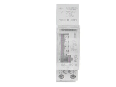 Product image Theben SUL 180a Analogue time switch 230VAC DC

