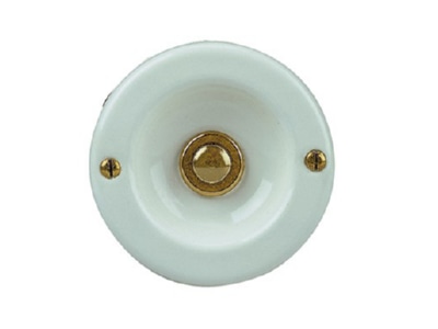 Produktbild Grothe KS 2074 WS Kontaktschale rund MS weiss lackiert  UP