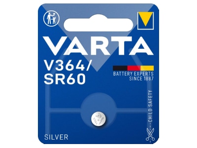 Product image 1 Varta V 364 Bli 1 Battery Button cell 17mAh 1 55V
